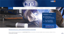 Desktop Screenshot of brandt.be